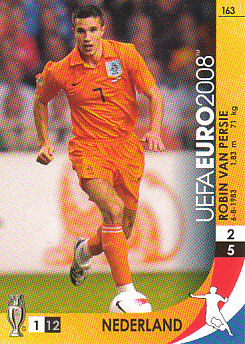 Robin van Persie Netherlands Panini Euro 2008 Card Game #163